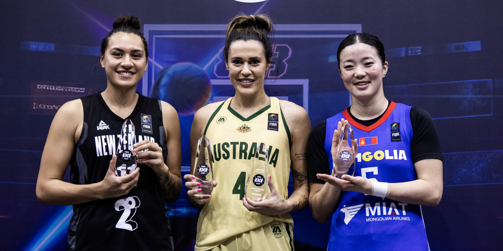 MVP Wilson stars on FIBA 3x3 Asia Cup 2024 Women's Team of the Tournament